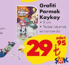 GOKİDY OYUNCAK GRAFİTİ PARMAK KAYKAY indirimli fiyat GOKİDY OYUNCAK GRAFİTİ PARMAK KAYKAY fiyat ve kampanya bilgisi